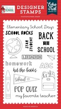 Echo Park Stamps-School Rocks - $13.49