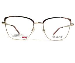 Takumi TK1118 010 Brille Rahmen Gold Cat Eye Voll Draht Felge 52-17-135 - £52.03 GBP