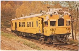 Postcard Train Sperry Rail Service Clinchfield Railroad Toe River NC - £2.73 GBP