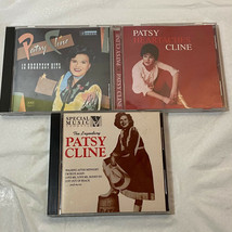 Patsy Cline 3 CD Lot Heartaches, 12 Greatest Hits, The Legendary Patsy Cline - £14.15 GBP