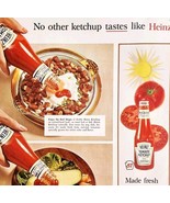 1963 Heinz 57 Tomato Ketchup Advertisement Condiments Pittsburgh Penn HM2K - €34,48 EUR