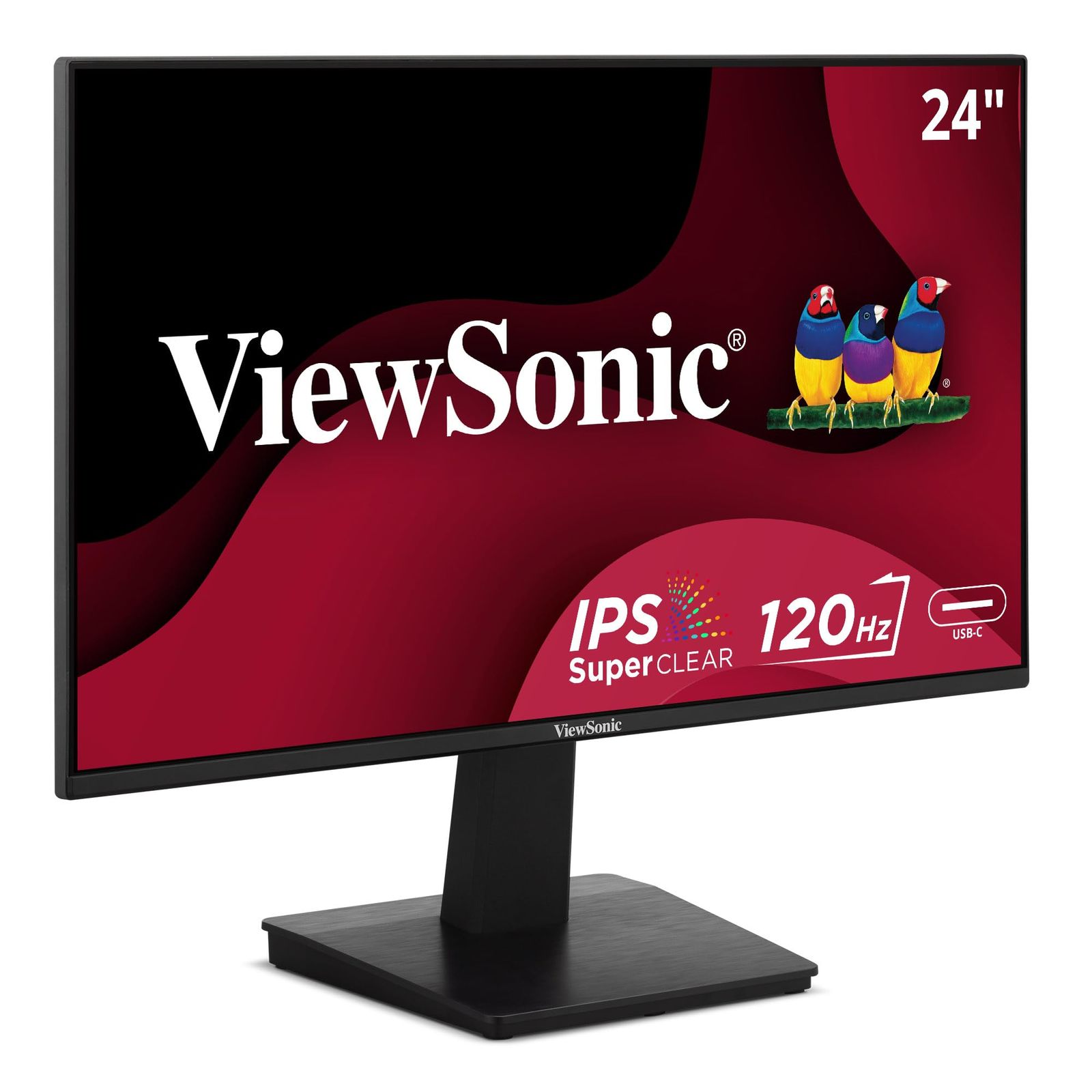Viewsonic VA2448-MH 24 Inch Full HD 1080p IPS Monitor with 120Hz, Variab... - $123.48