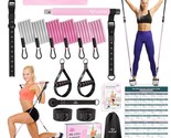Pilates Bar Kit With Resistance Bands, Multifunctional Yoga Pilates Bar ... - £49.91 GBP
