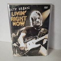 Keith Urban - Livin Right Now (DVD + Booklet, 2005) - $1.95