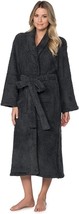 Barefoot Dreams Cozychic Adult Robe Slate Blue (gray) Cozy Chic Unisex Size 1 - £57.14 GBP