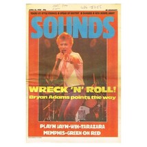 Sounds Magazine April 13 1985 npbox158 Bryan Adams - Playn Jayn - Win - Tarazara - £7.76 GBP