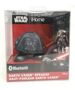 Disney Star Wars Darth Vader iHome Bluetooth Speaker Wirelessly Stream M... - £11.49 GBP