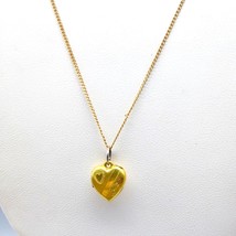 Delicate Engraved Heart Locket, T-G 12K GF Troob Gordon Vintage Pendant 12K GF - £96.67 GBP