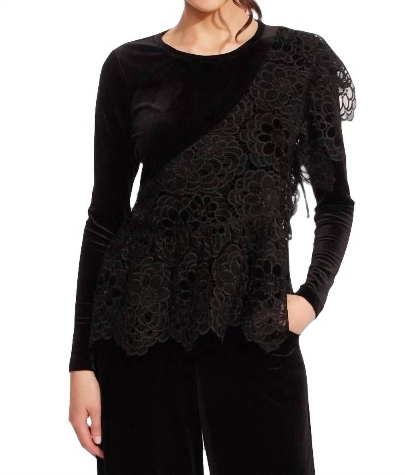 Eva Franco cleopatra top in Raven’s Nest