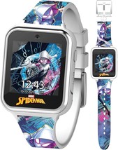 Spiderman Ghost Spider Educational Learning Touchscreen Kids Smartwatch Multicol - £47.89 GBP