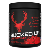 BUCKED UP PRE-WORKOUT CHERRY CANDY 10.8 OZ 30 SERVINGS 02/2026 NEW - $621.73 MXN