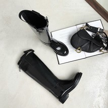 winter new high-end handmade custom classic popular leather knight boots - £96.01 GBP