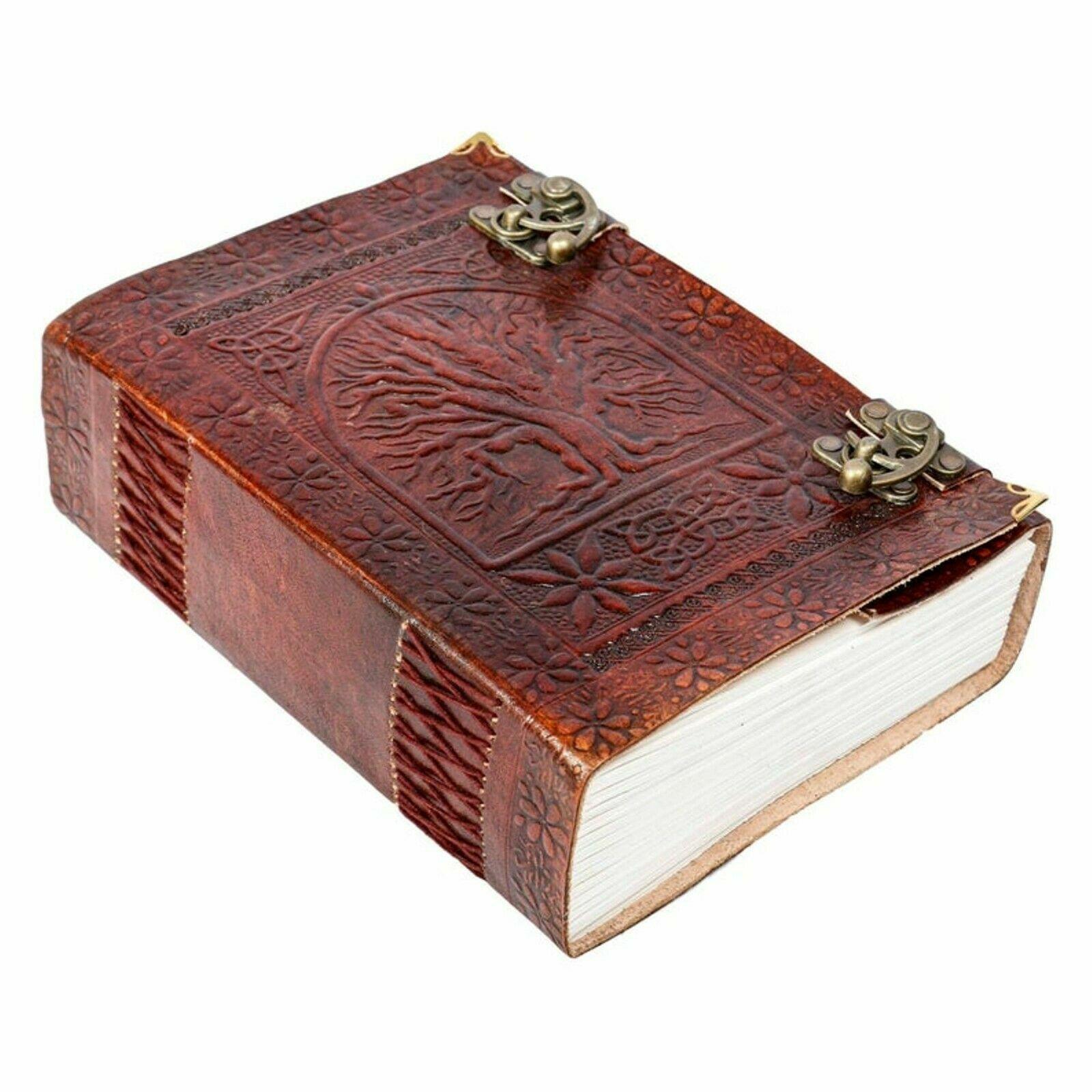Primary image for 600 Pages Large Tree of Life Leather Journal, Diary Notebook Handmade Book