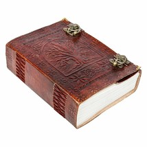 600 Pages Large Tree of Life Leather Journal, Diary Notebook Handmade Book - £78.31 GBP