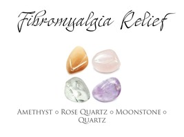 Fibromyalgia Relief Crystals ~ Heal Chronic Pain, Overcome Fatigue - £11.96 GBP