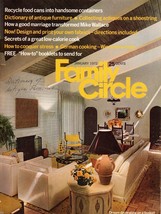 Family Circle Magazine January 1972 German Cooking- Dictionary of Antique Furn. - £1.37 GBP