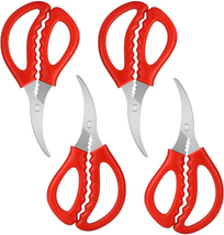 4Pcs Seafood Scissors Crab Scissors Seafood Shears Multifunctional Crab ... - $229.56 MXN