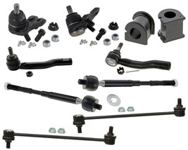 Front End Kit Lower Ball Joints Rack Ends Stabilizer Bar Bushings Coroll... - $119.77