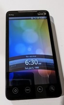 HTC Evo 4G (PC36100) Black Smartphone Sprint 1 GB Factory Reset - $19.35