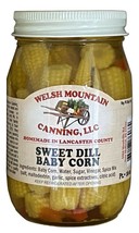 SWEET DILL BABY CORN - Amish Handmade Sweetcorn in Sweet Kosher Dill Bri... - £7.92 GBP+