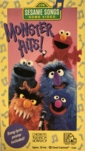 MONSTER HITS! Sesame Street Songs Home Video(VHS 1990)TESTED-RARE VINTAG... - $49.38