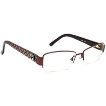 Gucci Women&#39;s Eyeglasses GG 2903 RQJ Matte Brown Half Rim Frame Italy 53[]16 130 - £159.86 GBP