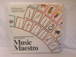 Music Maestro Board Game Musical Instruments Vintage 1982 Aristoplay NEW !! - £31.49 GBP