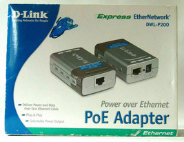 D-Link DWL-P200 Power over Ethernet Adapter 5V DC Kit-H/W Ver A3 - £14.11 GBP