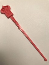 Loews Anatole Hotel Swizzle Stick Stir Dallas Texas Pink - £2.64 GBP