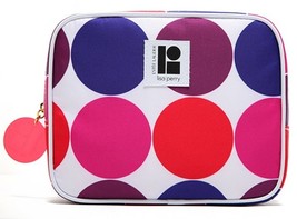 Lisa Perry Fun Colorful Dots Cosmetic Bag Estee Lauder Makeup GWP - £9.47 GBP