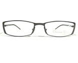 Christian Dior CD3602 19H Eyeglasses Frames Grey Rectangular Full Rim 53... - $98.99