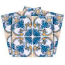 4&quot; X 4&quot; Teal Taupe Sia Removable Peel And Stick Tiles - $1,756.43 MXN
