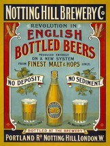 Notting Hill Brewery Metal Sign - $30.00