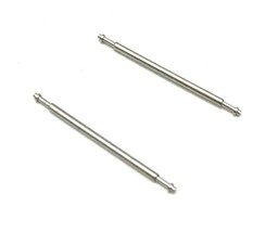 2PCS 1.0mm Thick Stainless Steel Spring Bar with Single Shoulder 8mm-26mm F20410 - £3.58 GBP