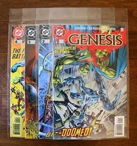 GENESIS #1-4 FULL SET (1997 DC Comics) JOHN BYRNE (NM) BOOKS-OLD-VINTAGE... - £6.29 GBP