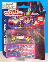 Majorette Deluxe Cars Japan Series w/ Tuning Parts Nissan Z Magenta-Red - $15.00