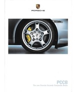 Porsche PCCB Ceramic Composite Brakes brochure catalog 911 Carrera US 2005 - £9.80 GBP
