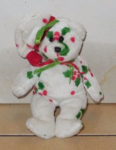 Ty 1998 Holiday Beanie Bear 6" plush toy - $9.75