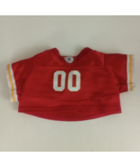 Build a Bear NFL Kansas City Chiefs Red Jersey 00 - $9.46 CAD