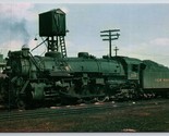 New York New Haven &amp; Hartford Railroad Locomotive 3341 UNP Chrome Postca... - £2.29 GBP