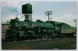 New York New Haven &amp; Hartford Railroad Locomotive 3341 UNP Chrome Postcard G15 - £2.29 GBP