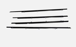 for Accord 2008-2012 Window Molding WeatherStrip 4PC Sweep Seal Belt Chrome - $35.60 CAD
