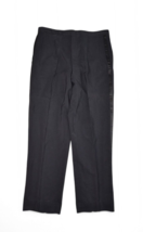 Vintage Palm Beach Pants Men 36x32 Black Dress Trousers Pleated Weber He... - $72.42