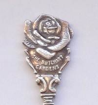 Collector Souvenir Spoon Canada BC Victoria Butchart Gardens Rose - £7.89 GBP