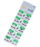 10 x 1.55V Button Coin Cell Watch Battery Batteries AG4 LR66 LR626 377 C... - £2.24 GBP