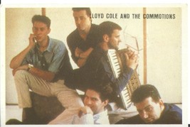 ⭕VTG card pocket calendar 1986 lloyd cole and the comPortugal group musi... - $73.65 MXN