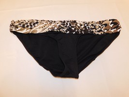 Jantzen Women&#39;s Ladies Size See Measurements Bottom only swim suit Black... - $15.43