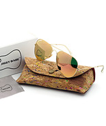 Top Brand Name Aviator Sunglasses Retro 3025 Large Metal Glass Pink Mirr... - $19.99