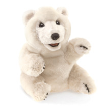 Sitting Polar Bear Puppet - Folkmanis (3103) - £27.98 GBP