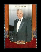 2009 Panini Donruss Americana Tv Movie Actor Trading Card #61 Peter Graves - £3.91 GBP